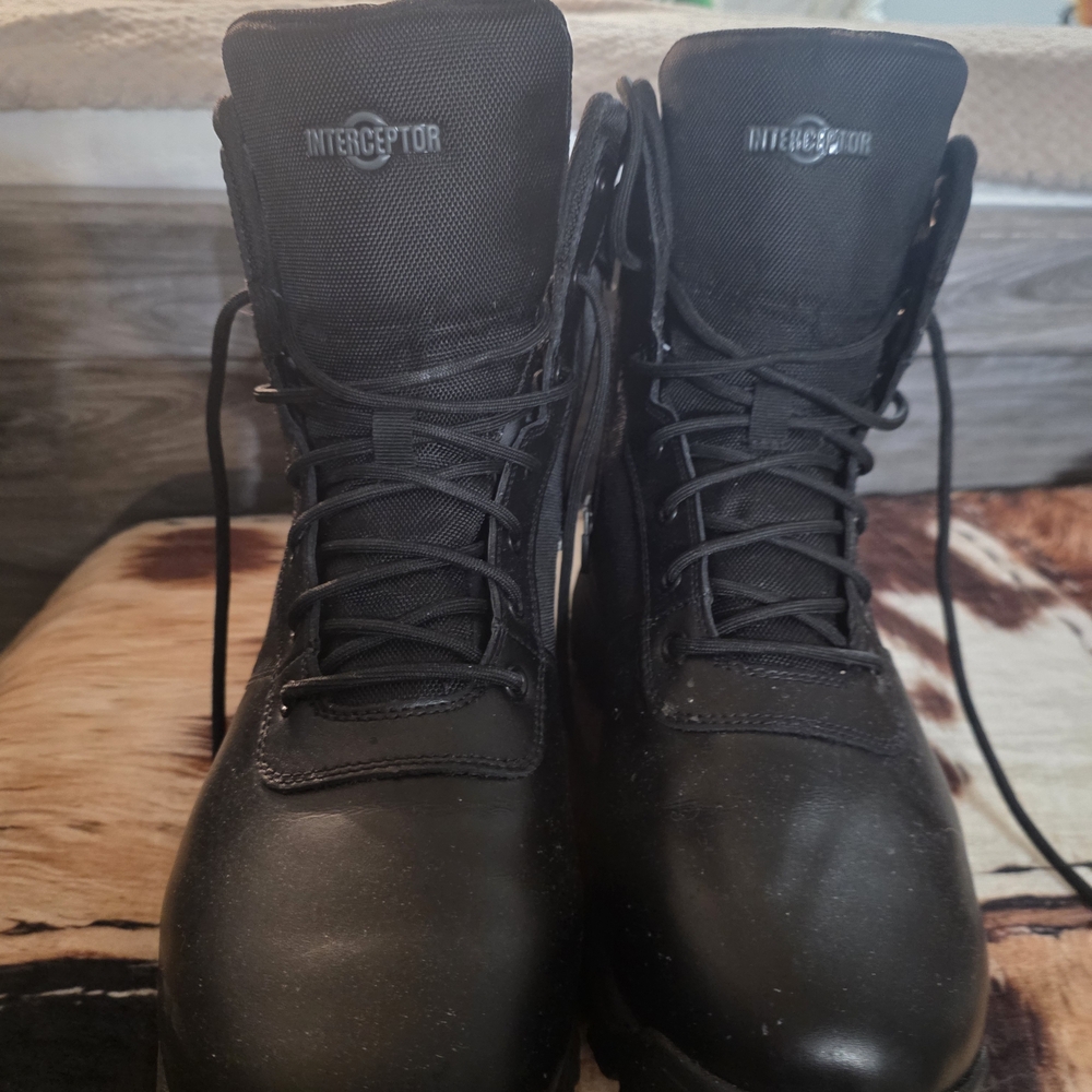Men's Black Tactical Boots